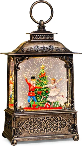 Miniatura 14 de Regalos conmemorativos para gatos por pérdida de condolencias, globo de nieve con purpurina giratoria automática y temporizador de 6 horas