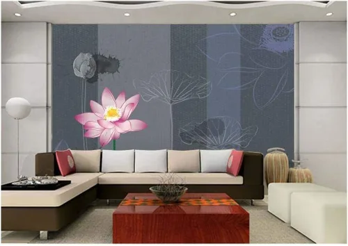 Miniatura 13 de Mural de pegatina removible para decorar el hogar Bonito árbol de cerezo en flor