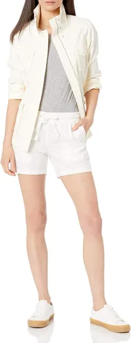 Miniatura 4 de Tienda Essentials Pantalón corto de lino con cordón de 5 pulgadas