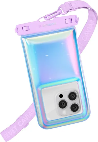 Miniatura 11 de VELVET CAVIAR Funda impermeable para teléfono con cordón, funda flotante IP68 para iPhone y todos los teléfonos, bolsa seca para esnórquel, playa