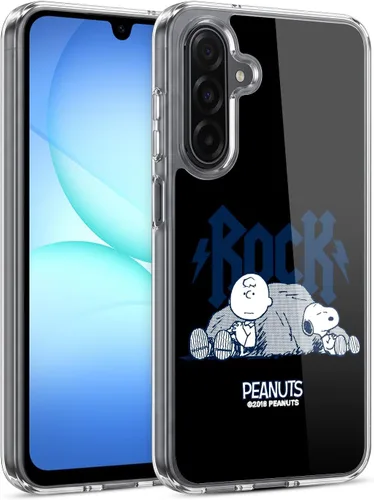 Miniatura 32 de Head Case Designs Funda de gel con licencia oficial de Peanuts Woodstock Insignia Rock Tees [protección de grado militar] compatible con Samsung