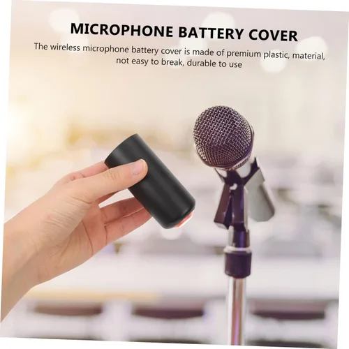Miniatura 3 de 4 fundas de batería de micrófono inalámbrico compatibles con Pgx24 Slx24 Pg58 Tornillo en plástico para micrófono, tapas de batería de repuesto