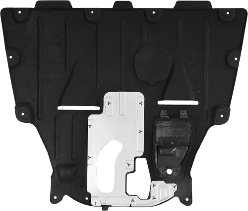 Miniatura 4 de Go-Parts - Protector contra salpicaduras de motor para Chrysler 200 (2015-2017), cubierta inferior delantera con almohadilla de aluminio, motor