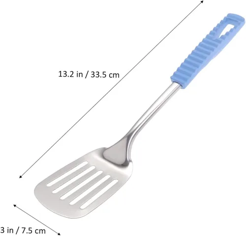 Miniatura 9 de Utensilios de cocina de acero inoxidable Set de utensilios de cocina con fácil almacenamiento colgante Color aleatorio