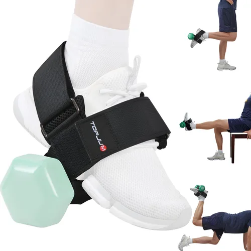 Accesorio de Pie para Mancuernas, Entrenador Tibial, Pesas Ajustables para Tobillo, Correas de Tobillo para Levantamiento de Pesas, Entrenamientos