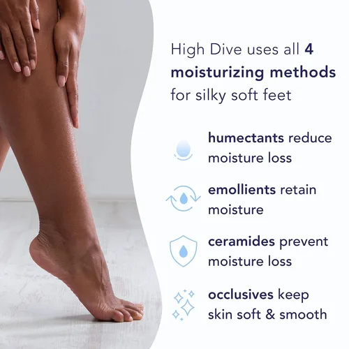 Miniatura 6 de Barefoot Scientist Crema de hidratación intensiva para terapia de pies de alta inmersión, humedad especializada para pies secos y talones agrietados