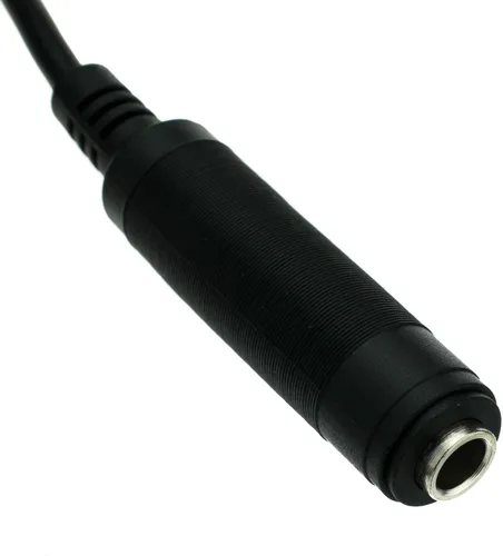 Miniatura 3 de CableWholesale Cable de extensión mono de 1/4 de pulgada, macho de 1/4 pulgadas a enchufe hembra de 1/4 pulgadas para instrumentos eléctricos