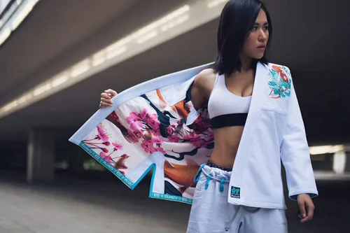 Miniatura 5 de FLUORY BJJ Gi para mujer traje brasileño Jiu Jitsu para mujer Kimonos y mujer uniforme BJJ
