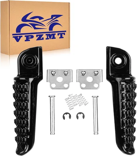 estribos de pie traseros para Kawasaki ZX-6R ZX-9R ZX10R ZX12R ZX636 EX650 650R KLE650 Versys ER6N Z750/Z750S Z1000 Z1000SX ZZR1200 GTR1400 ZZR1400