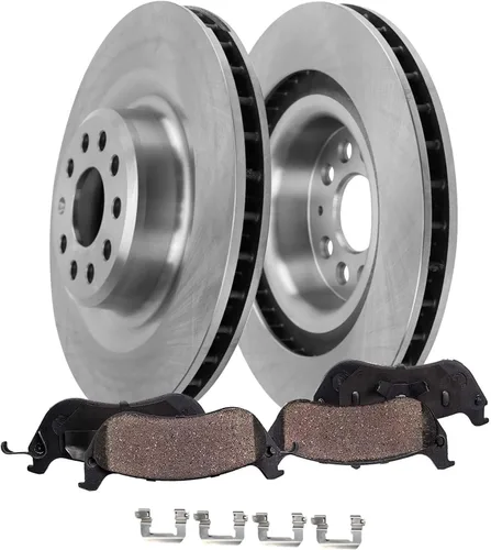 Miniatura 15 de Detroit Axle - Kit de freno trasero para Chevy Equinox Captiva Sport GMC Terrain Pontiac Torrent Saturn Vue Pinzas de freno de disco con soportes