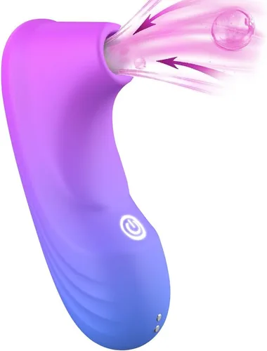 Vibrador Chupador de Rosa Juguetes Sexuales para Adultos, Vibrador Clitoral Placer Sexual para Mujeres con 10 Modos de Vibración, Chupador de