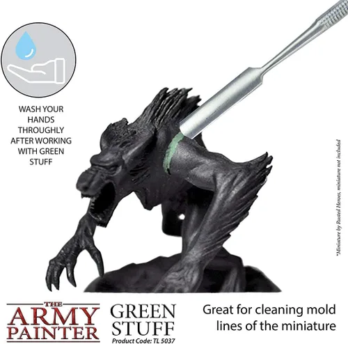 Miniatura 4 de Green Stuff": Kneadatite (masilla para esculpir). Army Painter