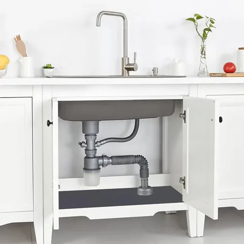 Miniatura 7 de Revestimiento para Estantes de Cocina, Forros para Cajones, Revestimientos No Adhesivos para Refrigerador, Tapetes Impermeables para Refrigerador