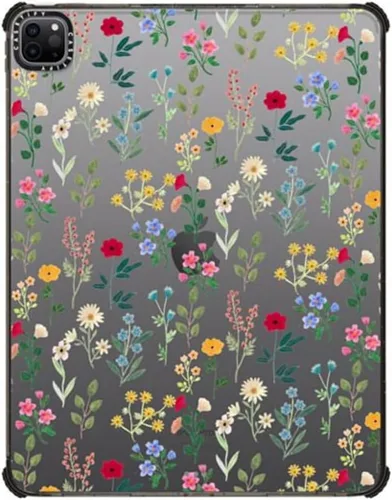 Miniatura 31 de CASETiFY Estuche de impacto para iPad Pro 12.9" (3ª/4ª/5ª/6ª generación) - Libro de composición Brachio - Negro transparente