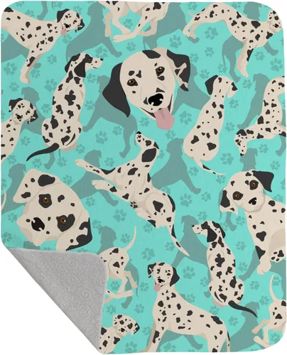 Miniatura 57 de Caroline's Treasures MLM1042LQB Airedale Terrier - Manta acolchada de 50 x 60 pulgadas, diseño de ilustraciones para cama, sofá, suave y ligera
