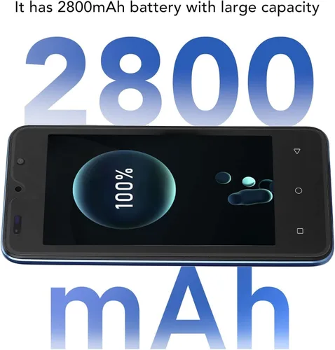 Teléfono celular desbloqueado Android, teléfonos inteligentes desbloqueados de 5.0 pulgadas 2025 Android 8.1 1+8G, 2800mAh Mini teléfono teléfonos