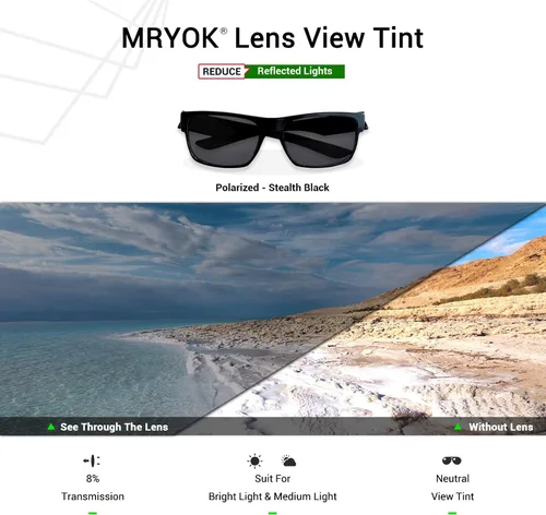 Miniatura 4 de mryok Lentes de repuesto para Oakley Fast Jacket XLOpciones