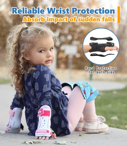 Miniatura 2 de Simply Kids Protecciones de Muñeca para Niños, Niñas, Adolescentes, Bebés - Protectores de Muñeca para Bicicleta, Patineta, Patinaje en Línea, Azul