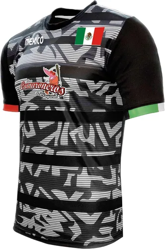 Miniatura 2 de Jersey México Camaroneros de Nayarit 100% Poliéster NegroGrey_Hecho en México