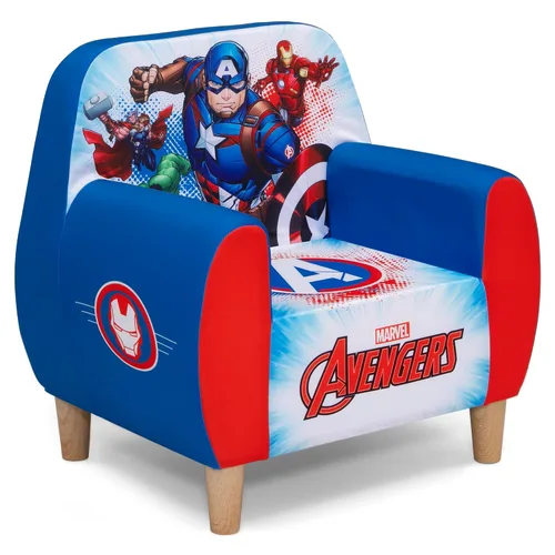 Miniatura 10 de Delta Children Silla de espuma Marvel Spider Man para niños, color rojo