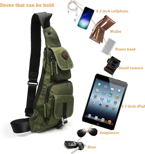Miniatura 5 de Nicgid Sling Bag - Mochila bandolera para hombre