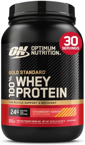 Miniatura 48 de Optimum Nutrition Gold Standard - Proteína en polvo de 100% suero de leche, sabor rollo de canela, 2 libras (paquete de 1) (el embalaje puede variar)