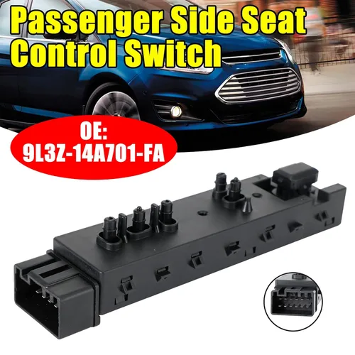 Miniatura 2 de Interruptor de control del asiento del lado del pasajero para Ford Edge 2011-2015, F-150 2009-2017, F-250/F-350/F-450/F-550 Super Duty 2011-2017