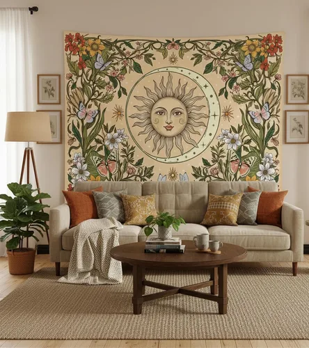 Miniatura 4 de Accnicc - Tapices Boho de Sol y Luna10127AXS