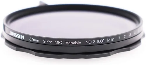 Miniatura 6 de JONGSUN Filtro ND variable de 2.638 in, S-Pro MRC de 16 capas de nano recubrimientos, más de 10 paradas ND2-ND1000 ajuste continuo graduado, kit
