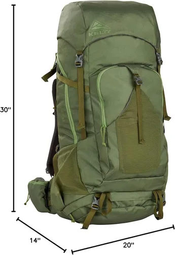 Miniatura 14 de Mochila de senderismo Kelty Asher, capacidad de 18-85 litros, para senderismo, mochilero, paquete de viaje, armazón interno modelo 2023