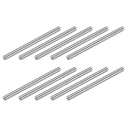 Miniatura 10 de METALLIXITY Pasador de clavija (0.05 x 0.315 pulgadas), 50 unidades, clavijas de soporte de estante de acero inoxidable 304, elementos de sujeción