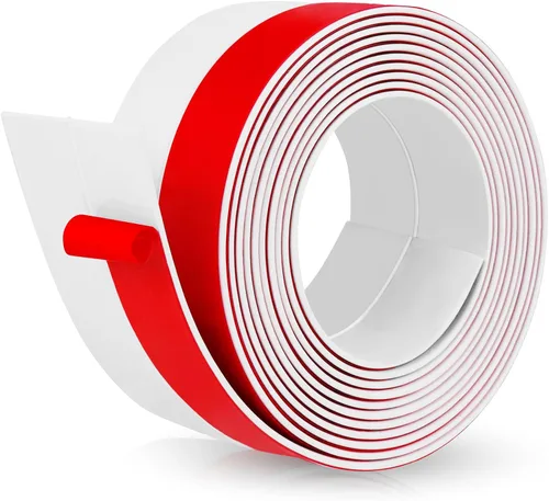 Burlete Sellador de Corrientes de Aire para Puerta, Tira Selladora de Puerta de Silicona Flexible Autoadhesiva para Puertas de Vidrio, Ventanas y