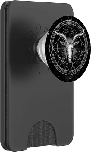 Miniatura 7 de Occult Witchy Celestial Baphomet PopSockets PopGrip intercambiables