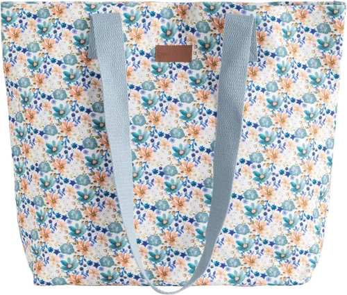 Miniatura 62 de Maison d' Hermine - Bolsa de lona de algodón reutilizable para mujeres, con asa para el hombro, bolsas a granel para compras y viajes