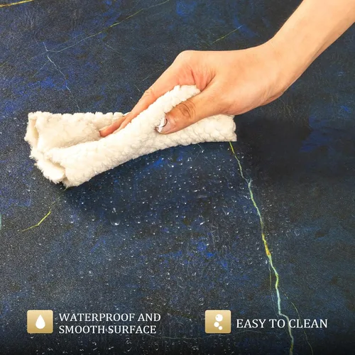 Miniatura 6 de OmySalon Alfombrilla antifatiga de salón de 3 x 5 x 5/8 pulgadas para peluquería de pie, piso de peluquería mate debajo de la silla de peinado