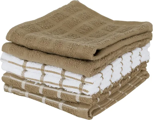 Miniatura 25 de Ritz Juego de paños de cocina a cuadros: altamente absorbente y súper suave - 100% algodón, paños de limpieza de cocina duraderos para limpiar mesas