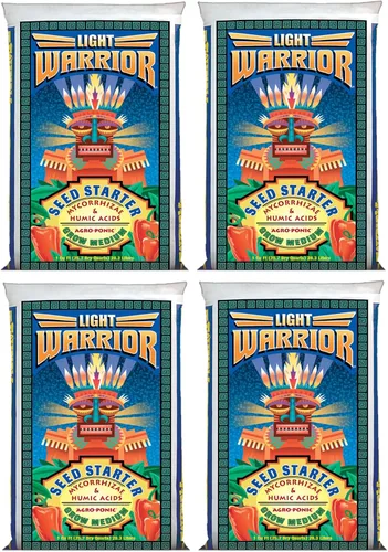 Miniatura 8 de FoxFarm Light Warrior Seed Starter - Medio de cultivo de semillas, 1 pie cúbico, beneficioso para la germinación de semillas y el desarrollo