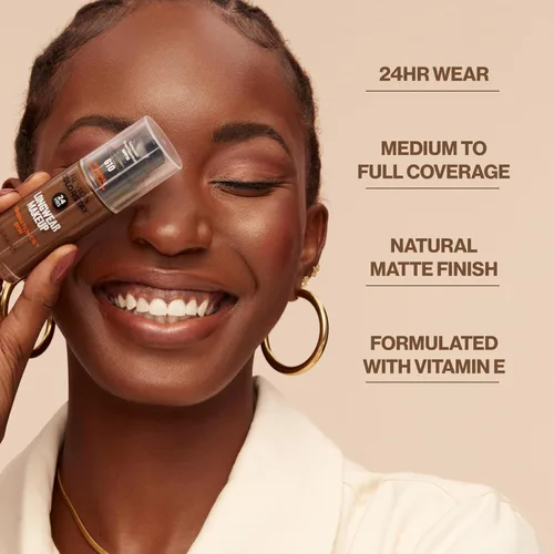 Miniatura 3 de Base líquida de Revlon ColorStay Maquillaje facial para piel mixta y grasa, SPF 15, cobertura media-completa con acabado mate, beige solar (392), 1