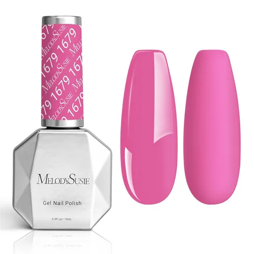 Miniatura 67 de MelodySusie Esmalte de uñas de gel grueso color rosa nude, 0.5 fl oz removible con remojo UV LED Funny Bunny esmalte de gel rosa, regalo de Navidad