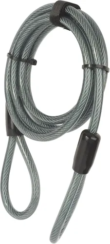 Miniatura 2 de Yale YC1/10/220/1 - Cable de seguridad de 86.614 in - Cable de acero flexible - Seguridad adicional para usar con cerradura de bicicleta