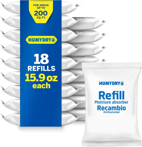 Miniatura 4 de HUMYDRY USA4311803C6 - Recambio de absorción de humedad sin perfume, 15.9 onzas, paquete de 3