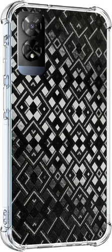 Miniatura 29 de Aroepurt Funda compatible con Gabb Phone 3 Pro Phone Case Stand Cover [Protección gruesa de silicona suave] [Cambio de forma multidireccional 3D]