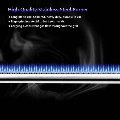 Miniatura 8 de Uniflasy 7507 Kit de piezas de repuesto para parrilla Weber Genesis Silver A, Spirit 200 Series, Spirit 500, Spirit E-210, Spirit E-200, S-200