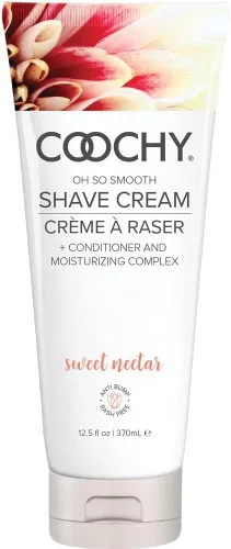 Coochy Crema de afeitar íntima | Acondicionador de afeitado e hidratante para rostro y cuerpo | Ideal para el cuidado de la piel sensible,