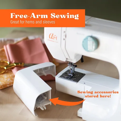 Miniatura 9 de La máquina de coser Believe para principiantes de American Home hace que coser para principiantes sea fácil en máquina de coser pequeña portátil