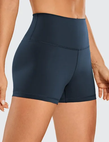 Miniatura 2 de CRZ YOGA Womens Naked Feeling Biker Shorts - 3'' 4'' 6'' 8'' 10'' High Waist Yoga Workout Running Shorts Spandex