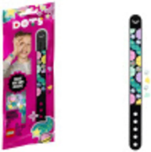 LEGO DOTS - Pulsera Cosmic Wonder 41903 Kit de fabricación de pulseras para manualidades, un divertido kit de manualidades para niños a los que les