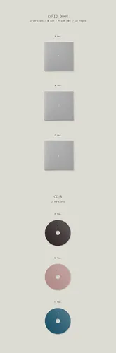 Miniatura 3 de FML Seventeen Album [A+B+C ver. Juego completo]+Beneficios de pre-pedido+planificador digital inspirado en BolsVos K-POP, paquete de calcomanías