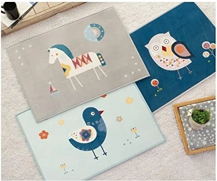 Miniatura 2 de Alfombra Milo Superfine Fibres NAVY OWL, alfombra de área/baño, decoración coreana, estilo coreano