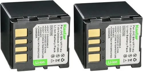 Miniatura 5 de Kastar BN-VF714 - Batería de repuesto para JVC GR-D290EZ GR-D290KR GR-D290U GR-D290UA GR-D290UB GR-D290US GR-D293 GR-D293AG GR-D295 GR-D295US